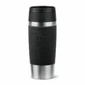 Produktbild: Emsa Isolierbecher Travel Mug Classic, To-Go-Becher, Edelstahl, Schwarz, 360 ml