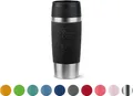 Produktbild: Emsa N20202 Travel Mug Classic Isolierbecher Kaffeebecher Thermo 0,36 L Schwarz
