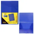 Produktbild: Idena Sammelmappe PP mit Gummizug transluzent blau DIN A4 213371