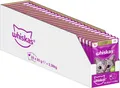 Produktbild: Whiskas 1+ Katzenfutter Lamm in Gelee 28x85g 1 Packung 28 Portionsbeuteln