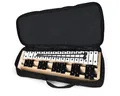 Produktbild: COSTWAY Xylophon 27 Noten Glockenspiel, mit 2 Schlägeln & Tragetasche