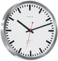 Produktbild: Bahnhofsuhr Quarzwerk Edelstahl - Hermle Modell: 30471-002100