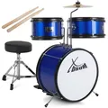 Produktbild: XDrum Junior KIDS Schlagzeug inkl. Schule Blau