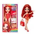 Produktbild: MGA Entertainment Rainbow High Swim & Style Fashion Doll- Ruby (Red)