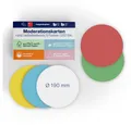 Produktbild: magnetoplan® Moderationskoffer Moderationskarten selbstklebend 250 Stk., 5-farbig