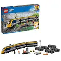 Produktbild: LEGO 60197 City Personenzug mit batteriebetriebenem Motor, ferngesteuertes Set mit Bluetooth-Verbindung, Schienen und Zubehör