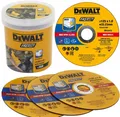 Produktbild: DEWALT Metallscheibe 125x1,0mm Edelstahl 100 Stück.