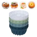 Produktbild: 12er Set Gugelhupfform Silikon – Gugelhupf Backform aus BPA-freiem Silikon für Muffins und Cupcakes (12)