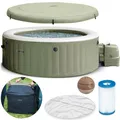 Produktbild: Intex PureSpa aufblasbarer Whirlpool 4 Personen 196cm 40°C 795L 28426NP