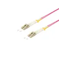 Produktbild: S/CONN maximum connectivity Duplex Patchkabel LC/LC 50/125µ, OM4 violett, 15m