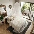 Produktbild: Sekey Moskitonetz Bett Insektenschutz für Einzel- und Doppelbett Fliegennetz 60x220x850cm Einzel Baldachin für Schlafzimmer Reise und Kinderzimmer