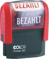 Produktbild: COLOP Textstempel Printer 20 ERLEDIGT, mit Textplatte