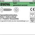 Produktbild: Spanplattenschraube R 89096 HAKO PZ 4x30-Z Stahl galv.verz. 1000St.