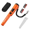 Produktbild: VEVOR Metalldetektor Pinpointer IP66 Komplett Wasserdichter Metallsuchgerät 5cm Erkennungstiefe Propointer Schatzsuche mit 3 Modi Ton/Vibration/Ton + Vibration 9V Batterie & Samtbeutel Inklusive