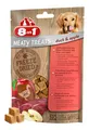 Produktbild: 8in1 Meaty Treats Entenbrust mit Apfel Hund gefriergetrockneter Snack 50g