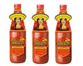 Produktbild: 3 Flaschen Sangrita Picante a 0,5L Würztrunk Tomatensaft rot feurig scharf