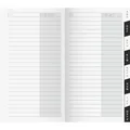 Produktbild: BRUNNEN 1070040 Adress-Registerheft (für Taschen-/Faltkalender Modell 740, 78 x 153 mm)