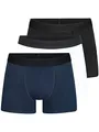 Produktbild: Indicode Herren Berlin 3er Pack Boxershorts | Unterwäsche Boxer Shorts Unterhosen White/Black/Navy, L