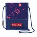 Produktbild: Step by Step Brustbeutel „Pegasus Night Nuala“, lila, mit Sichtfenster, Münzfach mit Reißverschluss, Schlüsselbefestigung, zum Umhängen, für Kinder ab der 1. Klasse
