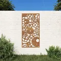 Produktbild: Garten Wanddeko Zahnrad-Design Gartendeko Wandschmuck Deko Cortenstahl vidaXL