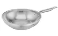 Produktbild: Tefal E4921925 Edelstahl Wokpfanne Virtuoso 28 cm unbeschichtet Wok