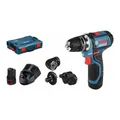 Produktbild: Bosch Akku-Bohrschrauber GSR 12V-15 FC mit 2 x 2,0 Ah-Akku L-BOXX 4 Aufsätze