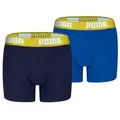 Produktbild: PUMA Boxershorts BOYS EVERYDAY BASIC BOXER 2P (Packung, 2-St., 2er-Pack) 140