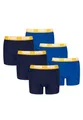 Produktbild: PUMA Boxershorts Jungen Kinder Unterhose Unterwäsche 6 er Pack, Farbe:740 - Yellow/Blue, Bekleidung:140