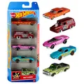 Produktbild: Hot Wheels 1806 - Geschenkset, je 5 Fahrzeuge, zufällige Autos/Fahrzeugmodelle, 5er Pack, 24.13 x 10.67 x 4.06 cm
