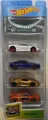 Produktbild: Hot Wheels 5 Pack HW Exotics 2017 - McLaren Lamborghini Sesto Elemento  1:64