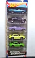 Produktbild: Hot Wheels - Fast & Furious 5-Pack - Porsche, Dodge, Nissan, Chevrolet - JBJ80