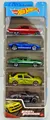 Produktbild: Hot Wheels Fast&Furios 5 Pack-2021-Lancer Evo-Nissan 350Z-Impala-Ford GT-NEU OVP