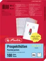 Produktbild: Herlitz Prospekthülle 10840320 DIN A4 PP Transparent 10840320 100St.