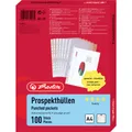 Produktbild: Herlitz Prospekthülle 10840320 DIN A4 PP  Transparent 10840320 100 St.