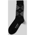 Produktbild: Burlington Socken aus Schurwoll-Mix Modell 'Marylebone' in Black, Größe 36-41