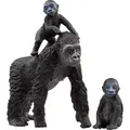 Produktbild: Wild Life Flachland Gorilla Familie, Spielfigur