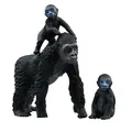 Produktbild: Schleich 42601 Gorilla Familie 3 Figuren Serie Wildtiere