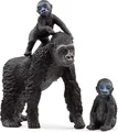 Produktbild: schleich® Wild Life Gorilla-Familie