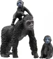 Produktbild: Schleich Wild Life Gorilla Familie 42601