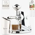 Produktbild: Sana 929 Ultimate Entsafter aus Edelstahl - Sana 929 + Ölpresse