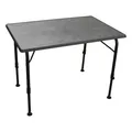 Produktbild: Brunner Recreo Aluminium Klapptisch Campingtisch Tisch 100 x 68 cm Schwarz Grau