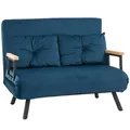 Produktbild: HOMCOM Schlafsofa Stahl, Polyester