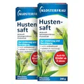 Produktbild: Klosterfrau Hustensaft | 2 x 240g | zur Linderung & Beruhigung | aus Spitzwegerichkraut-Fluidextrakt | wirkt antibakteriell | gegen Hustenreiz