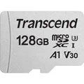 Produktbild: Transcend microSDXC 300S 128GB Class 10 UHS-I U3 V30 A1