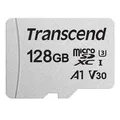 Produktbild: Transcend microSDXC-Karte 300S UHS-I U3 A1 V30 100/35MB/s 128 GB
