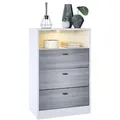 Produktbild: Vladon Kommode, Anthrazit, Holzwerkstoff, 56x86.5x36 cm, Wohnzimmer, Kommoden & Sideboards, Kommoden