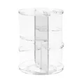 Produktbild: Kosmetik Make Up Organizer,360°Drehbar Aufbewahrung,Transparent Adjustable Multifunctional for Dresser, Kosmetik-Organizer für Schminktisch, Kommode, Schlafzimmer,Bad.