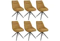 Produktbild: MCW Esszimmerstuhl MCW-M65-S (Set, 6 St), Um 180° drehbar mit Autoposition