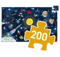 Produktbild: DJECO Puzzle Puzzle Beobachtung: das Universum 200 Teile, Puzzleteile