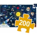 Produktbild: DJECO Puzzle Beobachtung: das Universum 200 Teile